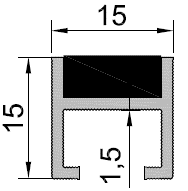 美碩金剛砂防滑條MSSNCS-7型